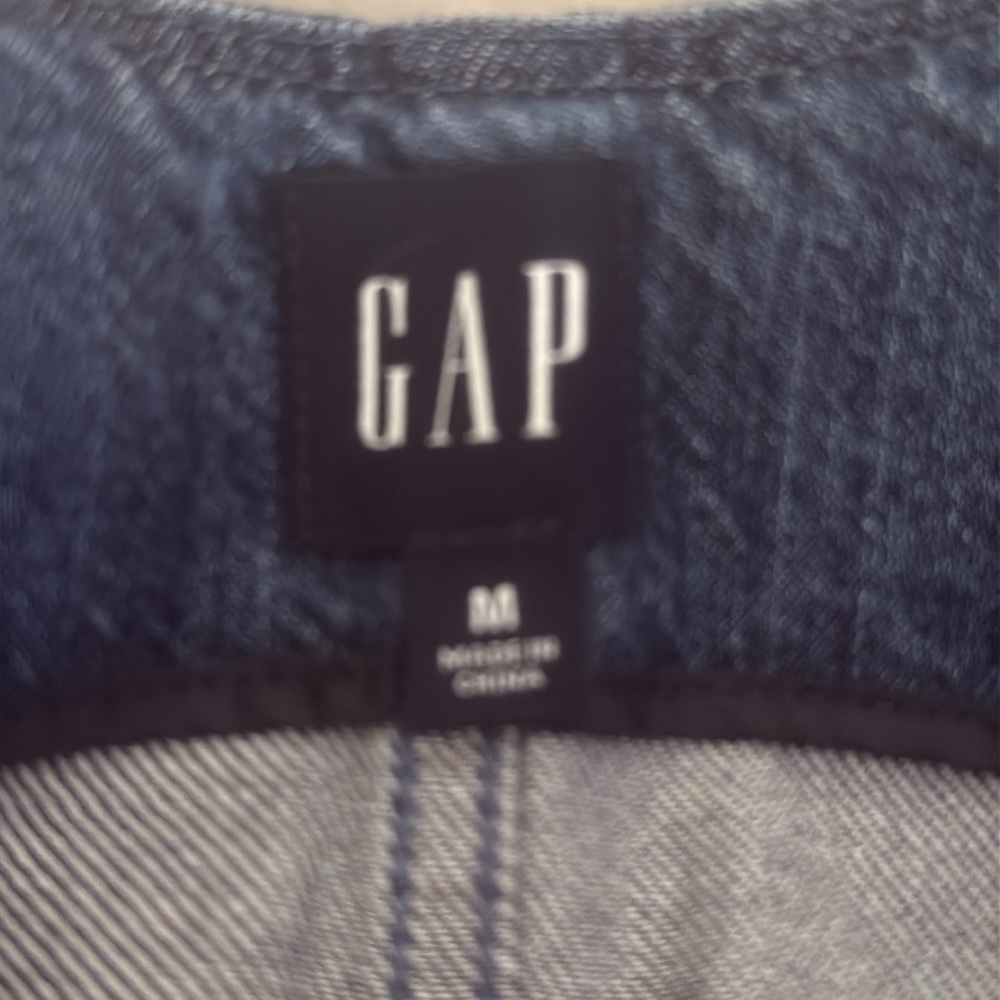 GAP Blue Denim Vest - Picture 7 of 11